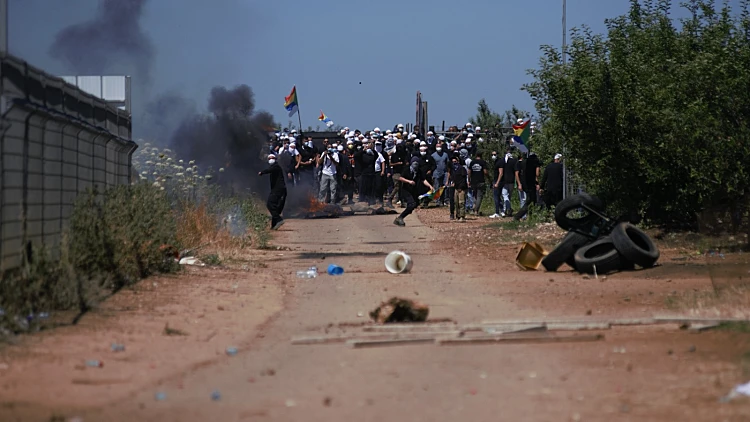 מחאת הדרוזים: 4 פצועים קשה בעימותים בין מפגינים לשוטרים