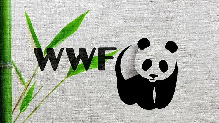 השלט של ארגון ה-WWF