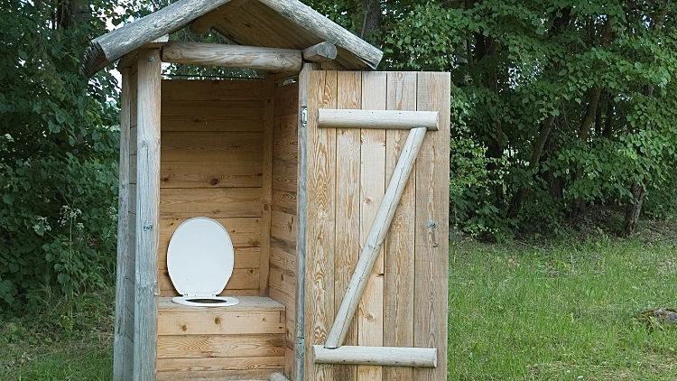 Rural,composting,toilet