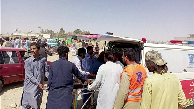 פצועים מהפיצוץ בדרום-מערב פקיסטן