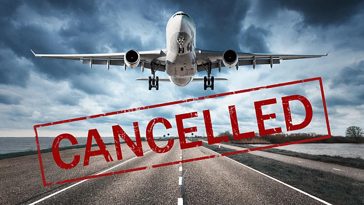 Canceled,flights,in,europe,and,usa,airports.,travel,vacations,cancelled