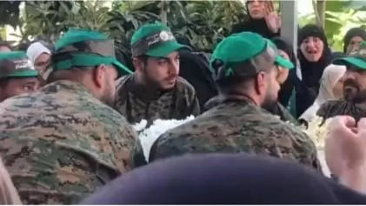 ניחום האבלים והלוויה של ח׳ליל חארז, סגן מפקד הזרוע הצבאית של חמאס בלבנון