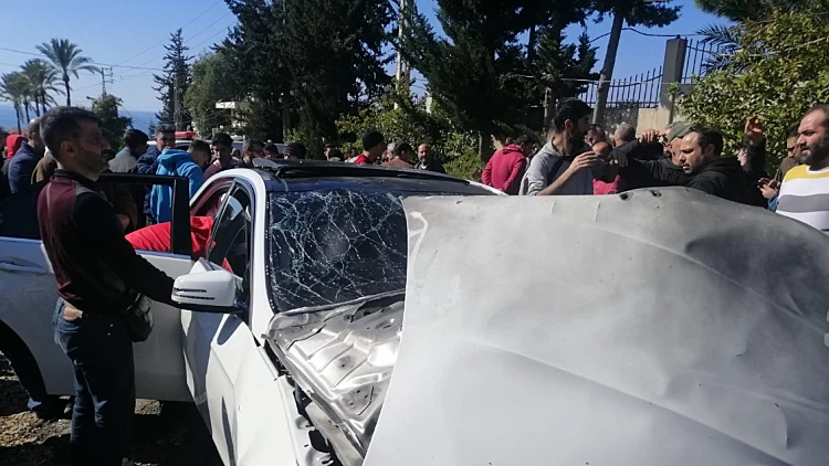 תקיפת הרכב באזור צידון חמאס לבנון באסל צאלח ניסיון חיסול