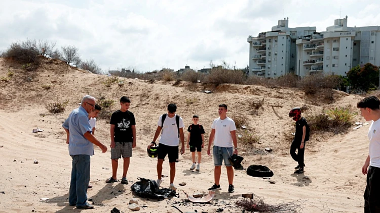 זירת הפגיעה בחולון