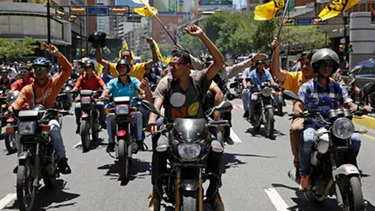 הפגנה בונצואלה, ונצואלה, רעב