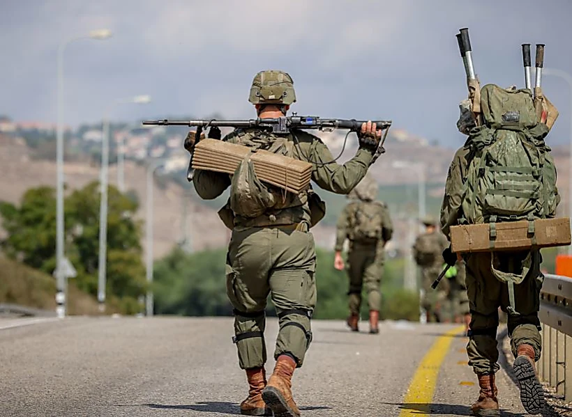 חיילים בגבול לבנון