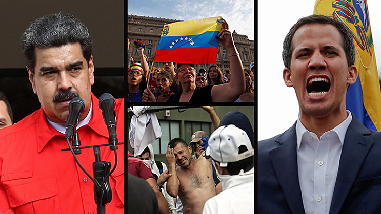 מדורו, גואידו והפגנות בונצואלה
