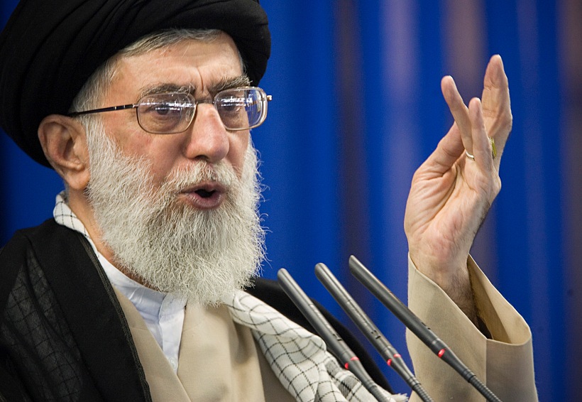 המנהיג העליון של איראן עלי חמינאי