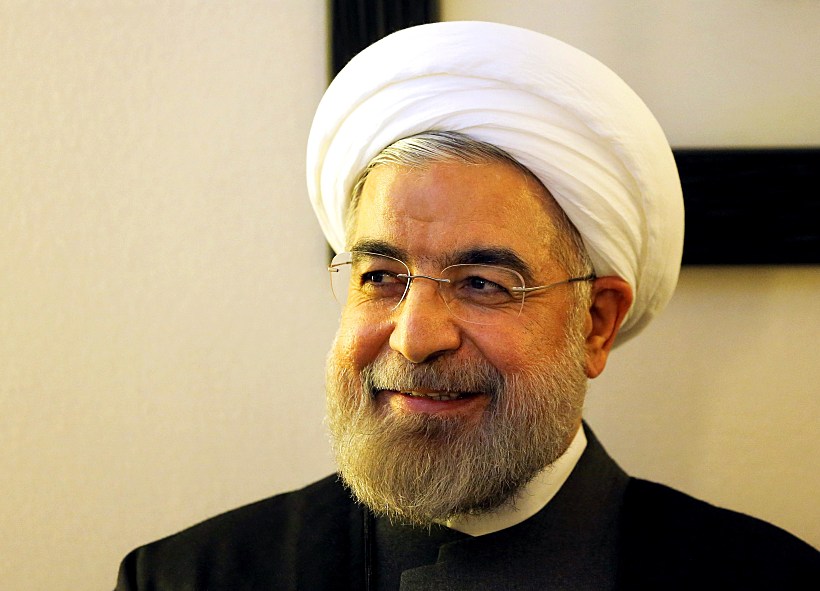 צופה צמיחה כלכלית כבר בחודשים הקרובים. נשיא איראן רוחאני