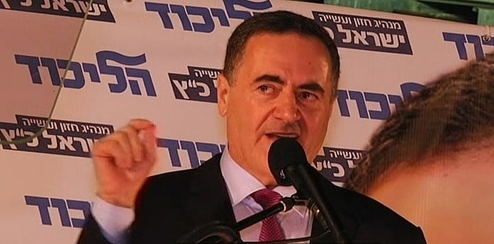 ישראל כץ בכנס פוליטי בביתו ביישוב כפר אחים