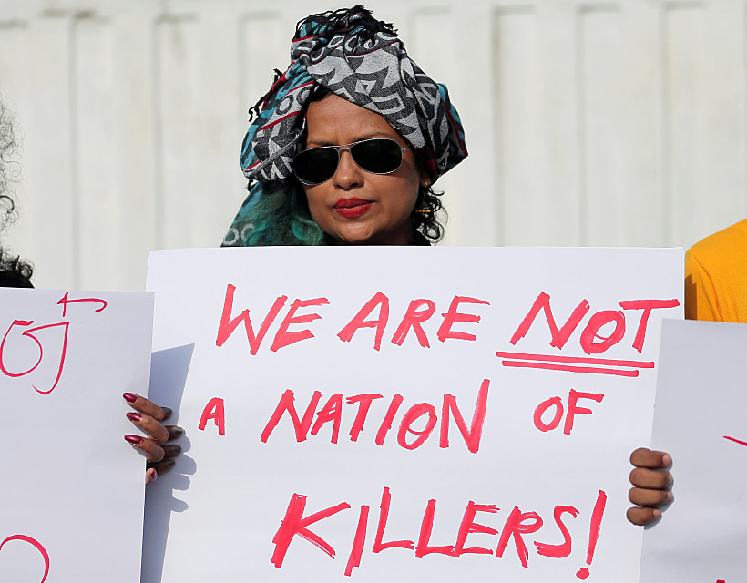 הפגנות נגד חוק עונש מוות בסרי לנקה
