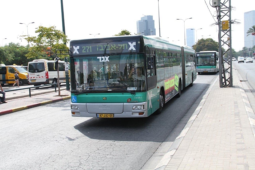 אוטובוס אגד ירוק