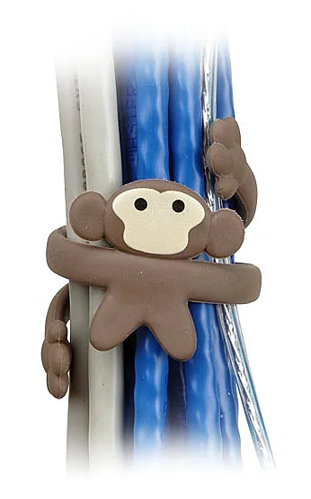 מסדר כבלים בצורת קוף