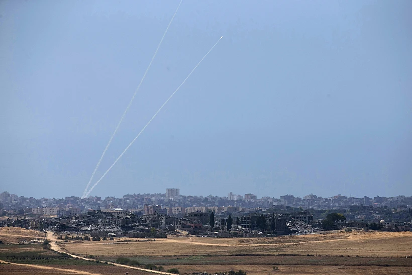 ירי רקטות מעזה לעבר ישראל