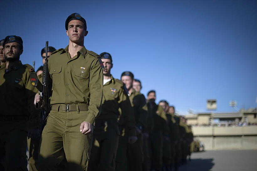 טקס סיום קורס קציני יבשה