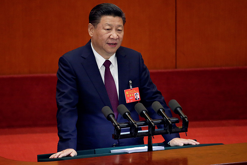 שי ג'ינפינג, נשיא סין, בפתיחת הקונגרס הקומוניסטי