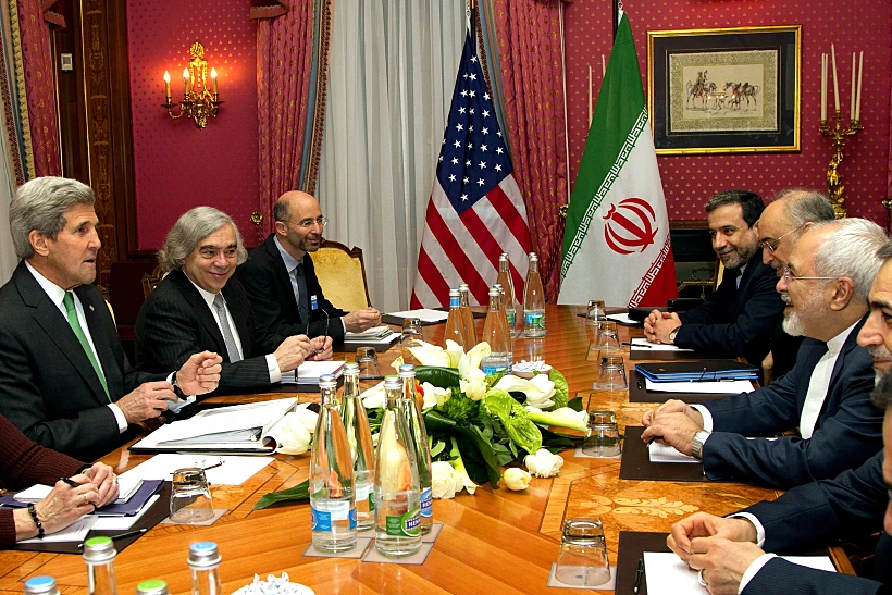 פגישת שרי החוץ של איראן וארה