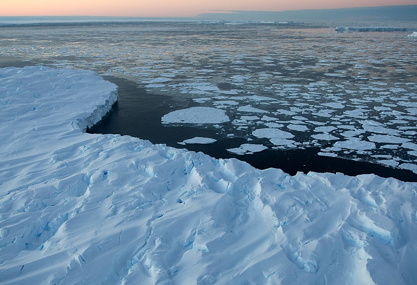 המסת קרחונים כחלק מתופעת ההתחממות הגלובלית