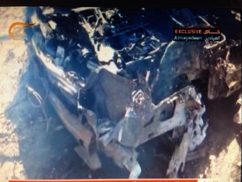 רכב בכירי חיזבאללה שהותקפו בסוריה