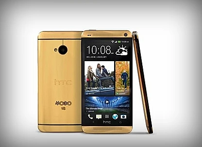HTC One בציפוי זהב