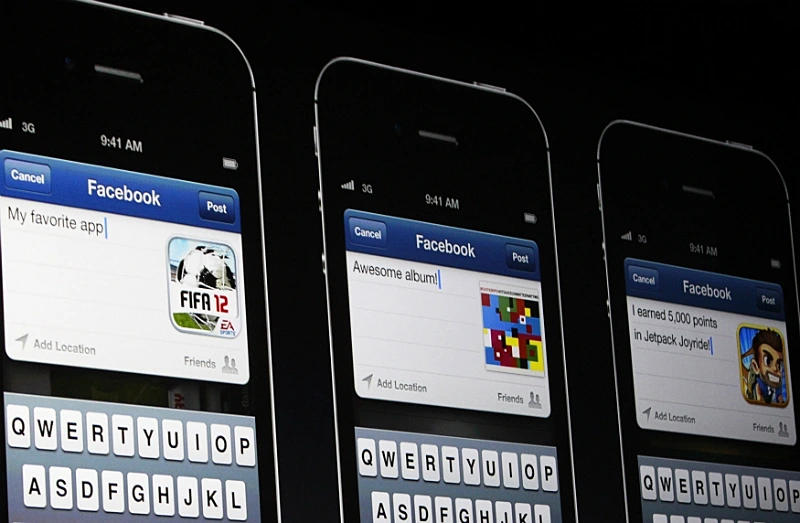 WWDC 2012 - אירוע המפתחים השנתי של אפל - מציגה תמיכה בפייסבוק ב-iOS6