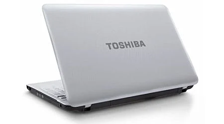 מחשב נייד toshiba satellite L655 מבט אחורי