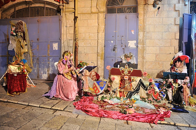 פסטיבל אבירי הלילה בירושלים. נובמבר 2011