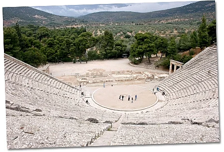 התיאטרון העתיק באפידברוס, פלופונס, יוון