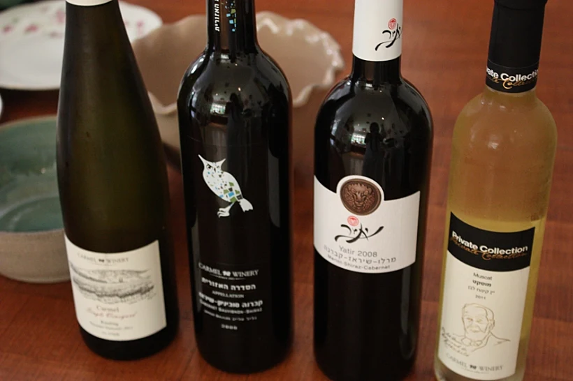 יינות יקבי כרמל לראש השנה כתבת מתכונים לראש השנה יקבי כרמל