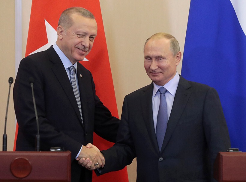 נשיא רוסיה פוטין ונשיא טורקיה ארדואן נפגשים בסוצ'י, היום