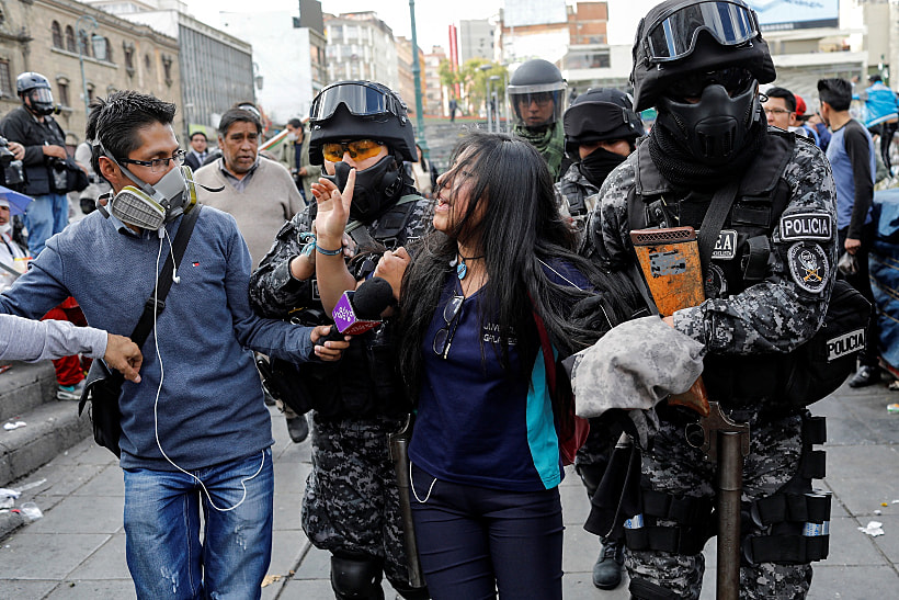 הפגנות בבוליביה