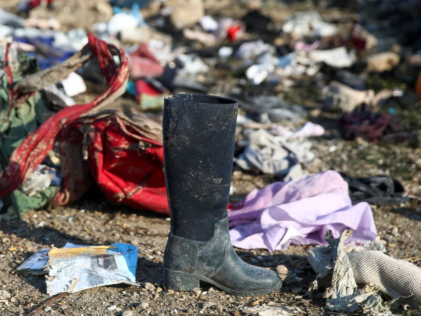 Passengers' Belongings Are Pictured At The Site Where The Ukraine International Airlines Plane Crashed After Take Off From Iran's Imam Khomeini Airport, On The Outskirts Of Tehran