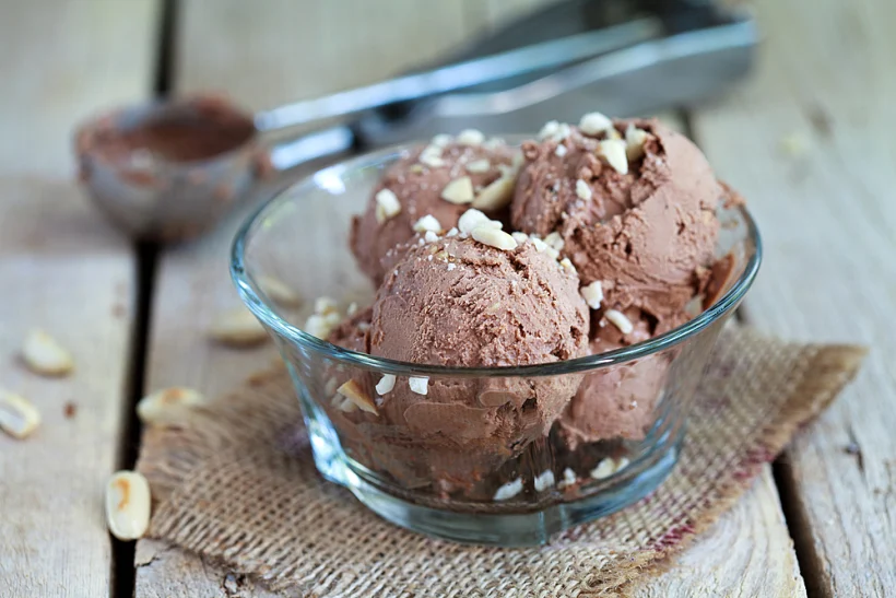 גלידת מעדן שוקולד