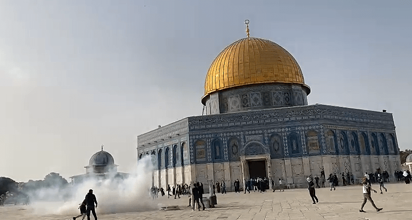 מהומות בהר הבית, ירושלים, מתפרעים, מוסלמים