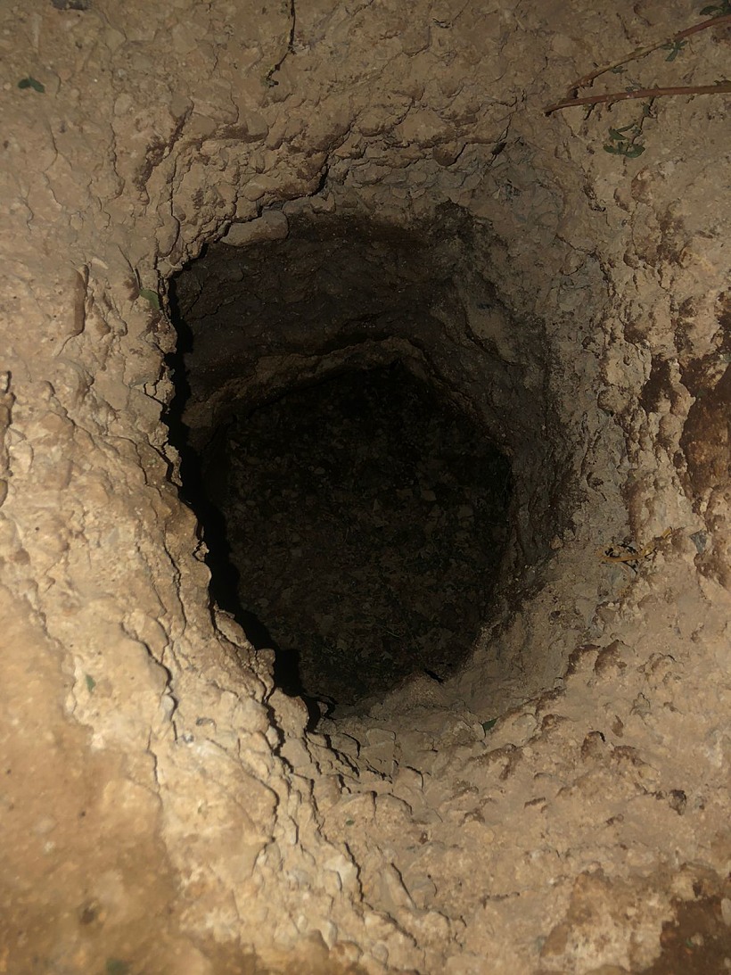 המנהרה שנמצאה בכלא גלבוע