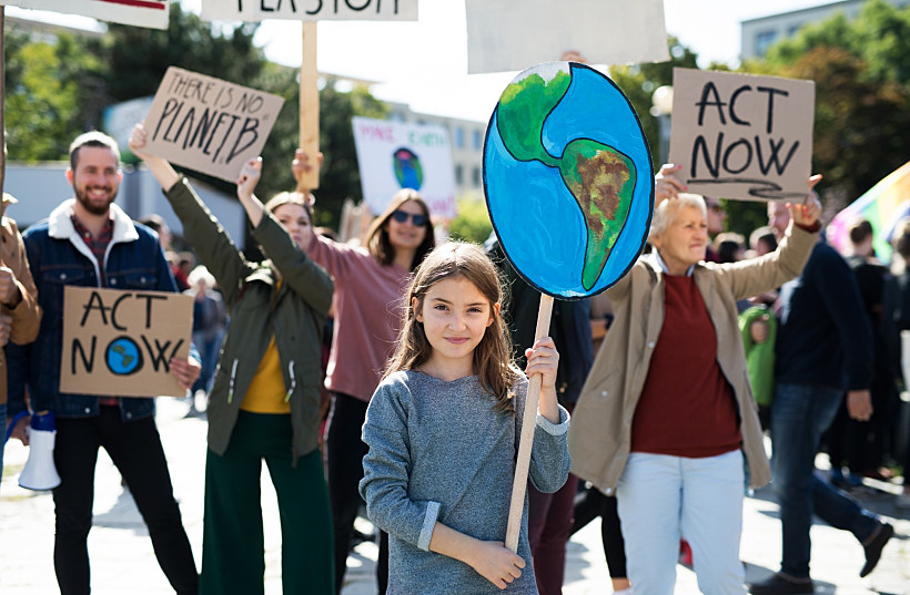 הפגנה נגד משבר האקלים