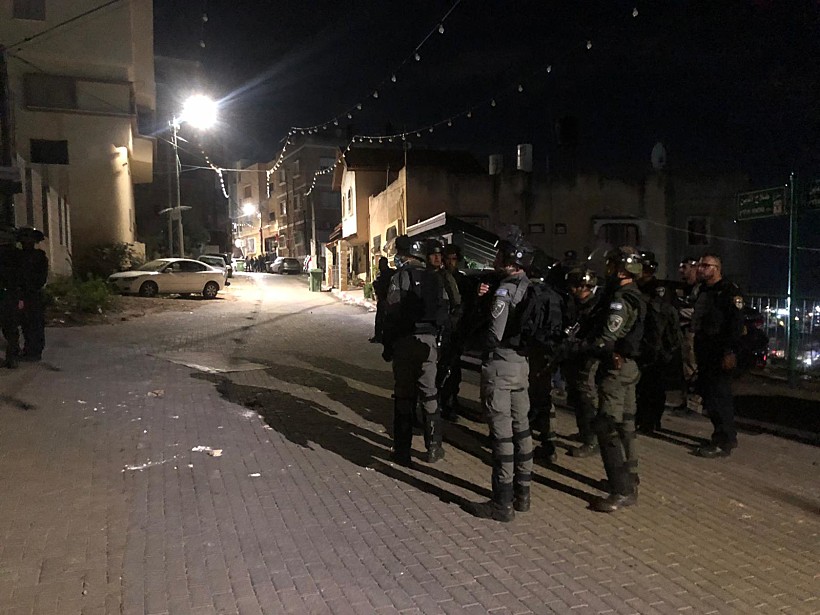 פעילות משטרתית באום אל-פחם
