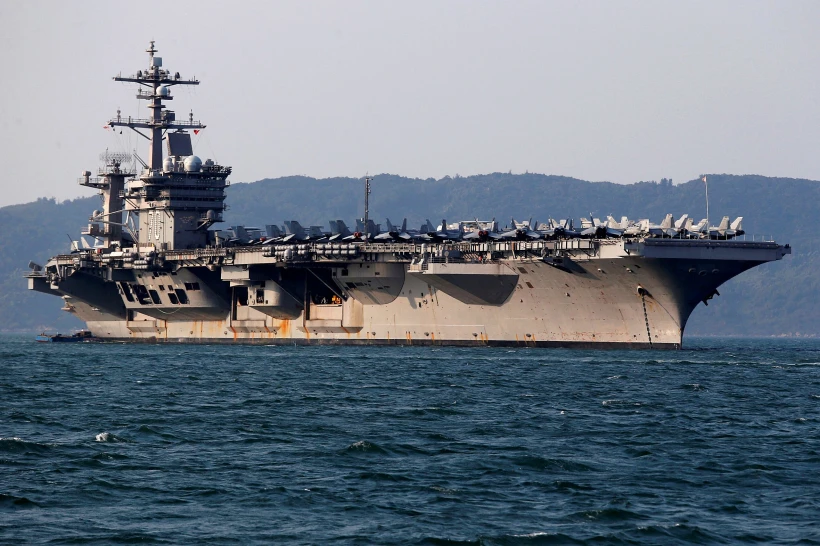 File Photo: Two U.s. Carriers Enter S.china Sea, To 'counter Malign Influence'