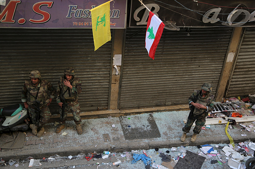 צבא לבנון ביירות חיזבאללה נסראללה
