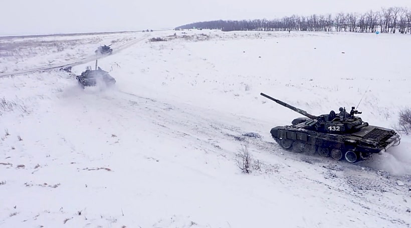 Russian Servicemen Take Part In Military Exercises The Leningrad Region