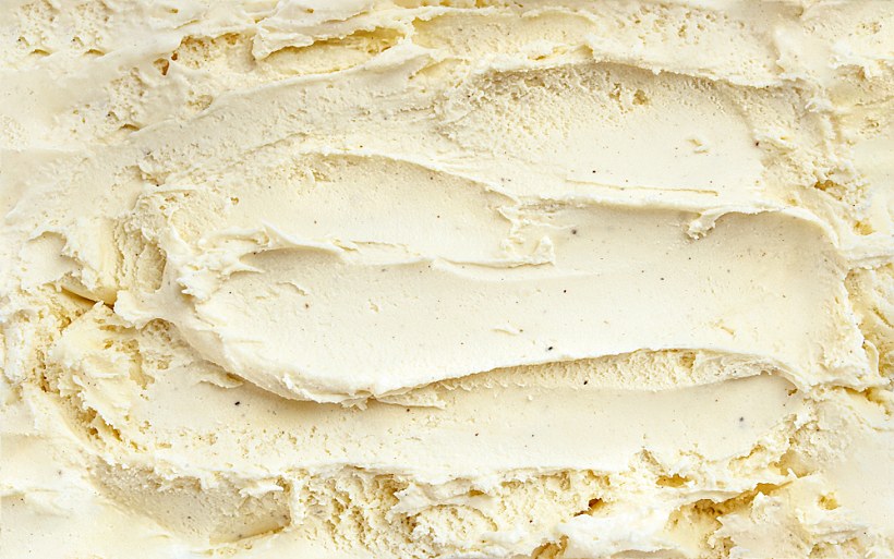 Top,view,of,vanilla,ice,cream,surface