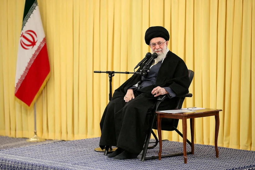 המנהיג העליון של איראן עלי חמינאי
