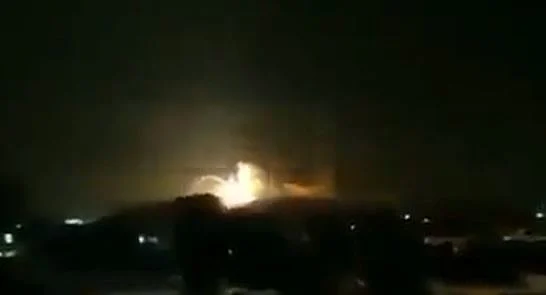 פיצוץ בנמל התעופה חלב שבסוריה
