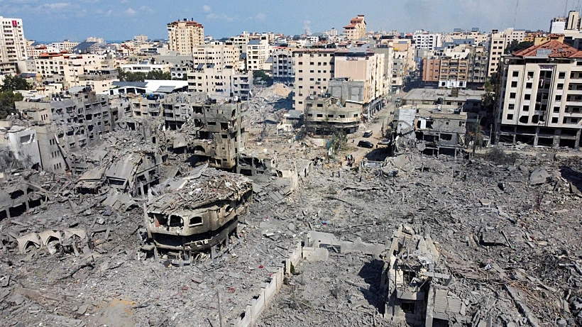 צה״ל חרבות ברזל חמאס רחובות עזה לאחר תקיפות חיל אוויר