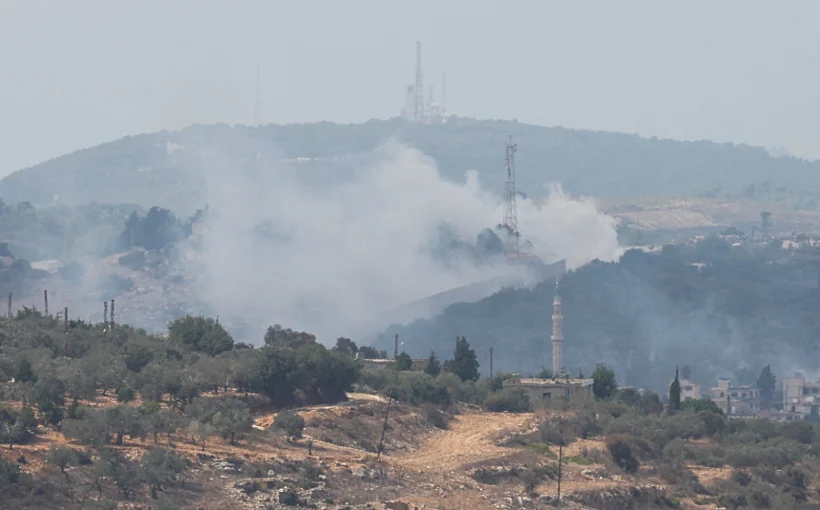 חרבות ברזל תקיפה ישראלית באזור הכפר דהיירה בלבנון