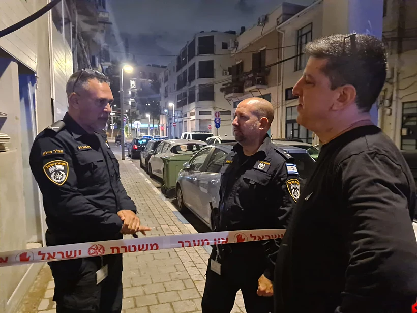 זירת הרצח ביפו גבר בן 38 תושב פרדס חנה רצח משטרה תל אביב