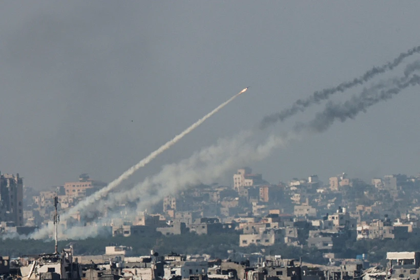 שיגור רקטות מרצועת עזה לישראל
