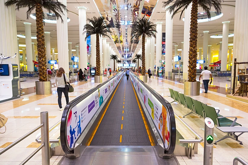 Dubai,,uae, ,march,24:,interior,of,terminal,3,at