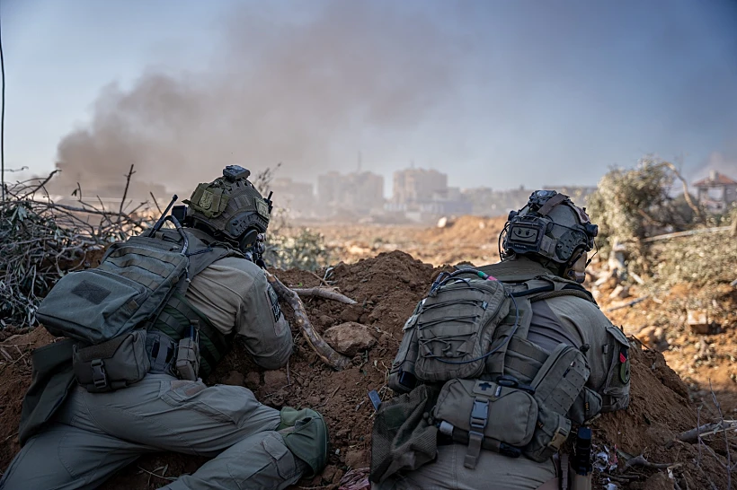 פעילות כוחות צה"ל במרחב אל בורייג' מלחמת חרבות ברזל חמאס עזה