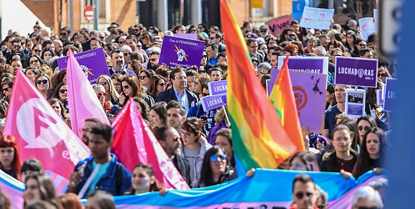 הפגנות בספרד ביום האישה הבינלאומי